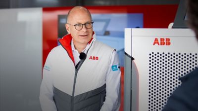 Frank Muehlon, CEO of ABB E-mobility, on ABB’s new role as Official Charging Partner of ABB Formula E 