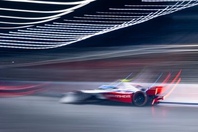 17 NATO Norman (fra), Andretti Global, Porsche 99X Electric, action during the 2024 Diriyah E-Prix, 2nd meeting of the 2023-24 ABB FIA Formula E World Championship, on the Riyadh Street Circuit from January 25 to 27, in Diriyah, Saudi Arabia - Photo Germain Hazard / DPPI