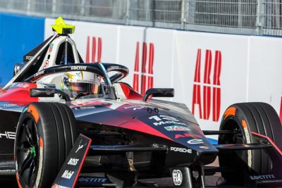 13 DA COSTA Antonio Felix (prt), TAG HAUER Porsche Formula E Team, Porsche 99X Electric, action during the 2023 Cape Town ePrix, 4th meeting of the 2022-23 ABB FIA Formula E World Championship, on the Cap Town Street Circuit from February 23 to 25, in Cape Town, South Africa - Photo Alexandre Guillaumot / DPPI