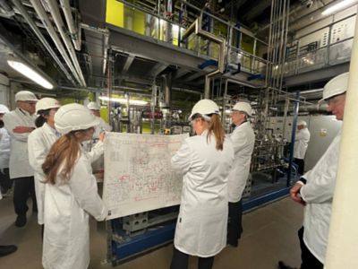 Norway's Minister of Trade and Industry visits Carbon Capture Pilot Plant | ABB