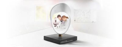 Photo of the ABB Research Award Trophy