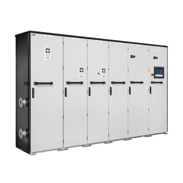 ACS880-37LC liquid cooled cabinet-built ultra-low harmonic single
